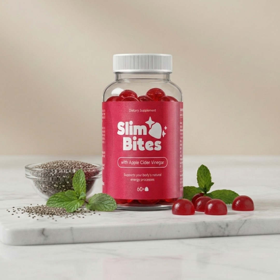 SlimBites Produkt auf heller Oberfläche